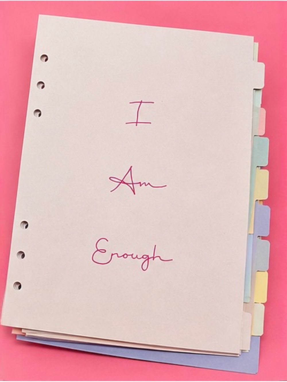My Goals Pastel Planner Inserts - Goal Sections, Calendar, Routines, Habits